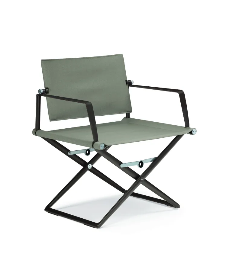 DEDON SEAX Sessel, Rahmen black pepper B_SAIL